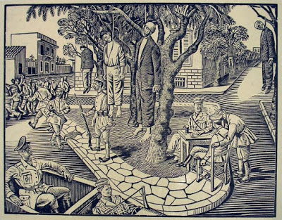 Οι-5-κρεμασμένοι.-Χαρακτικό-του-Γ.-Μανουσάκη